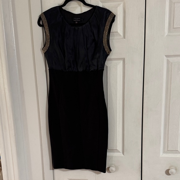 Ted Baker | Dresses | Ted Baker Black Dress With Gold Accents | Poshmark Ted Baker | Dresses | Ted Baker Black Dress With Gold Accents | Poshmark